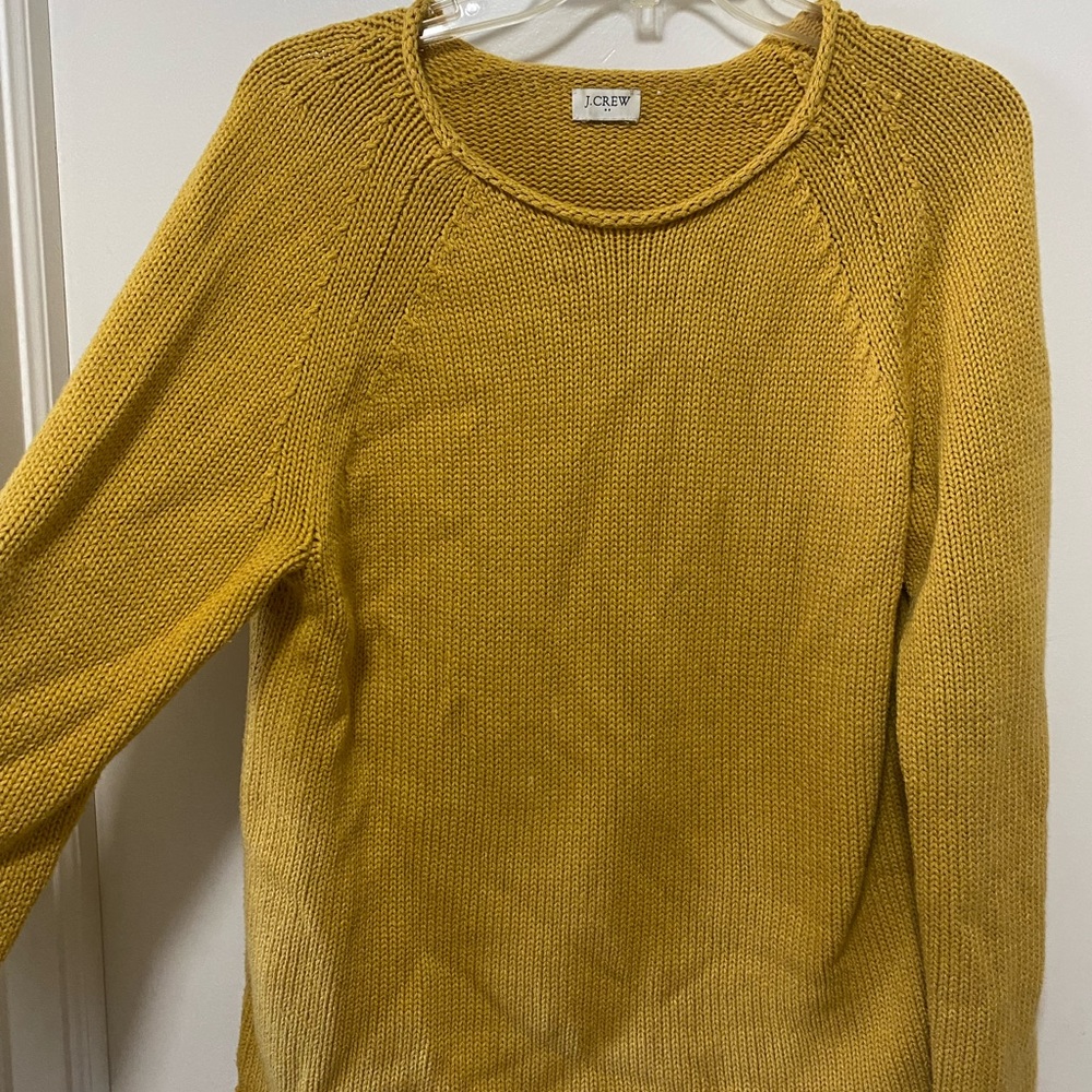 J. Crew Womens Yellow Sweater